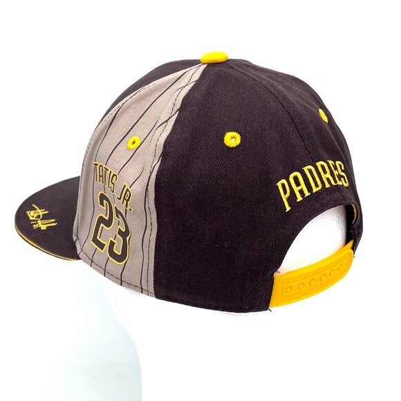 Fernando Tatis Jr. El Nino San Diego Padres 23 Baseball Cap Hat Snapback Brown - Picture 8 of 15